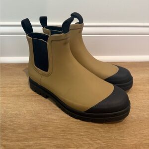 Everlane The Rain Boots Rubber Golden Oak Tan Womens 8
